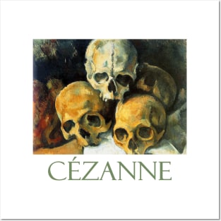 Pyramid of Skulls (1901) by Paul Cezanne Posters and Art